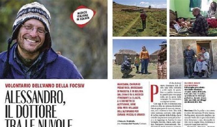 Medico italiano premiato come volontario dell'anno