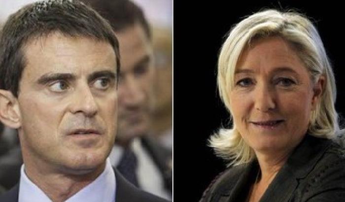 014302-manuel-valls-e-marine-le-pen Manuel Valls e Marine Le Pen