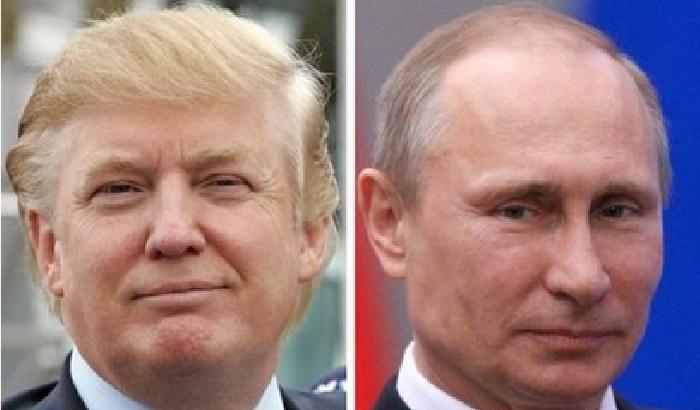 Donald Trump e Vladimir Putin 