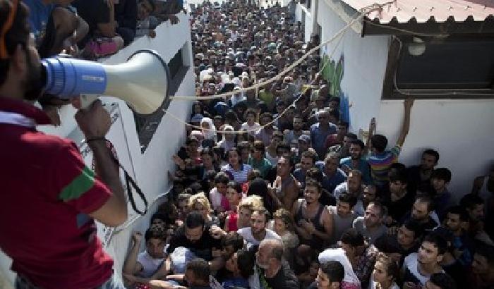 Migranti sbarcati in Grecia 