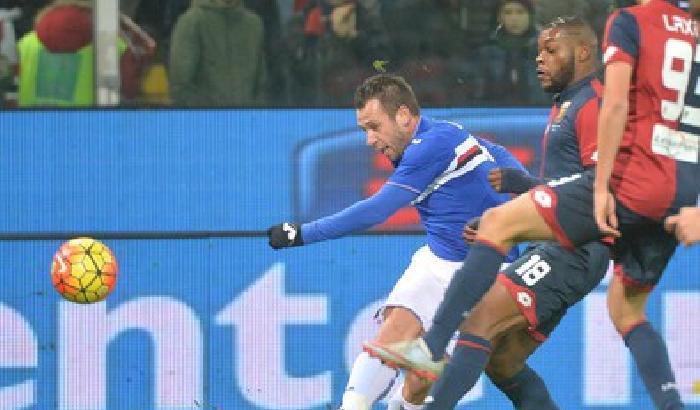 Genoa-Samp 2-3: il derby è blucerchiato