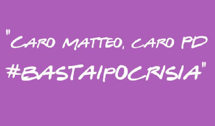 #Bastaipocrisia: Sinistra italiana sfida Renzi