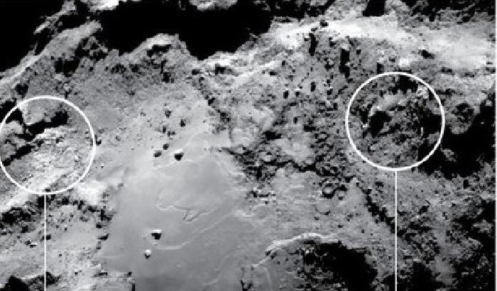 Rosetta: nel ghiaccio indizi sull’evoluzione della cometa