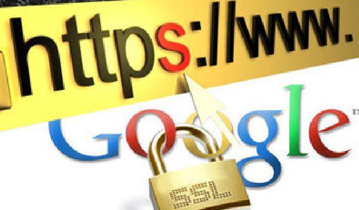 Google: il 77% del traffico online è criptato