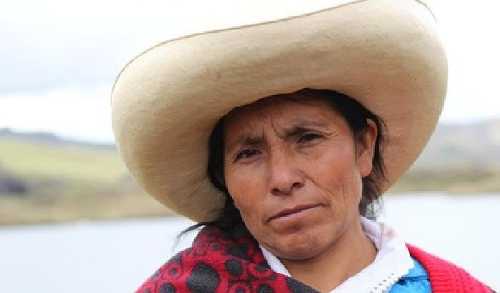 Nobel dell'ecologia alla contadina peruviana contro le miniere