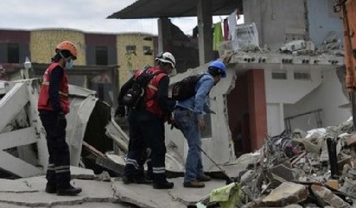 Terremoto in Ecuador: anche un italiano fra le 570 vittime