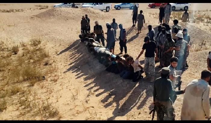 La foto dell'esecuzione