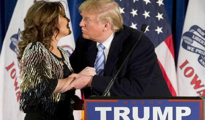 Donald Trump e Sarah Palin