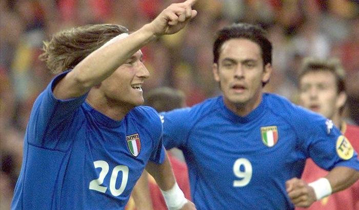 Francesco Totti e Filippo Inzaghi