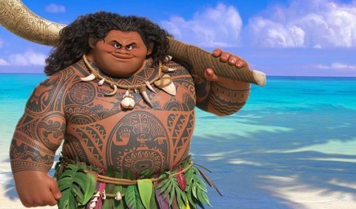 La Disney raffigura il dio polinesiano obeso: è bufera