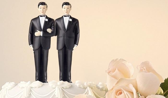 Matrimonio gay, immagine d'archivio