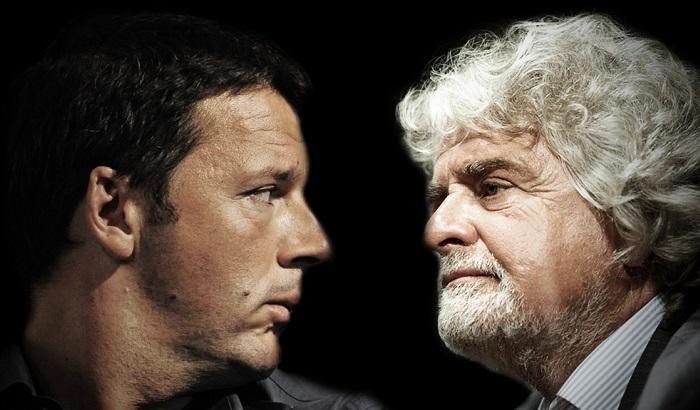 Renzi e Grillo