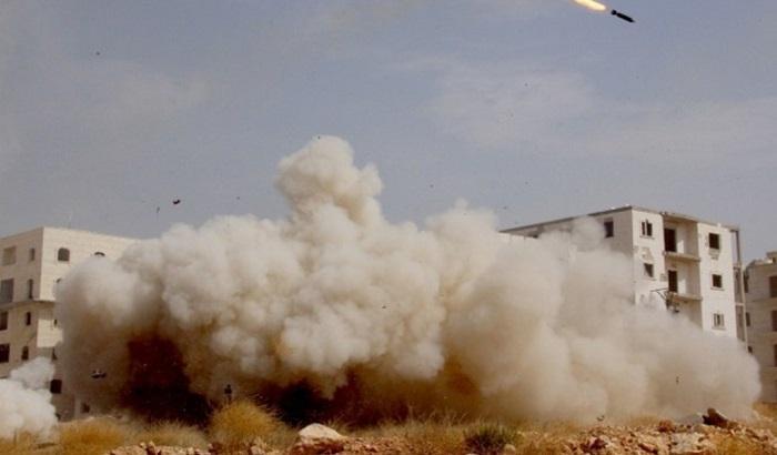 Raid in Siria, immagine d'archivio