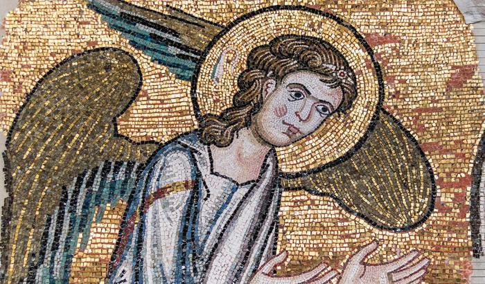 Betlemme, ritrovato il mosaico di un angelo nella Chiesa della Natività