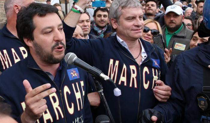 Salvini nelle Marche