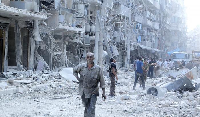 Bombardamenti ad Aleppo