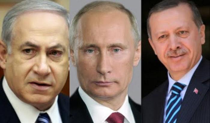 Netanyahu, Punti ed Erdogan