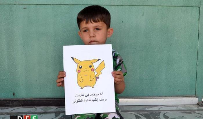 Oltre ai Pokemon, trovate e salvate i bimbi siriani