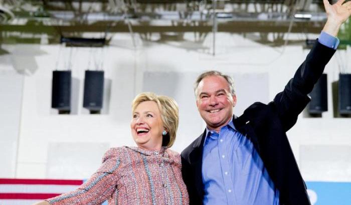 Clinton e Kaine