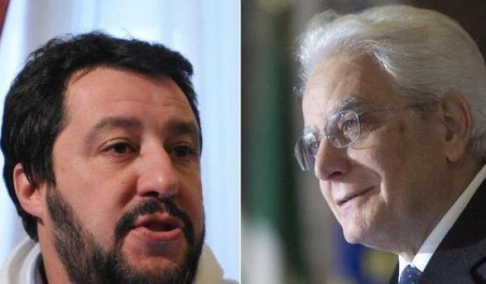 Il paroliberismo di Salvini: Mattarella complice di sfruttatori e schiavisti