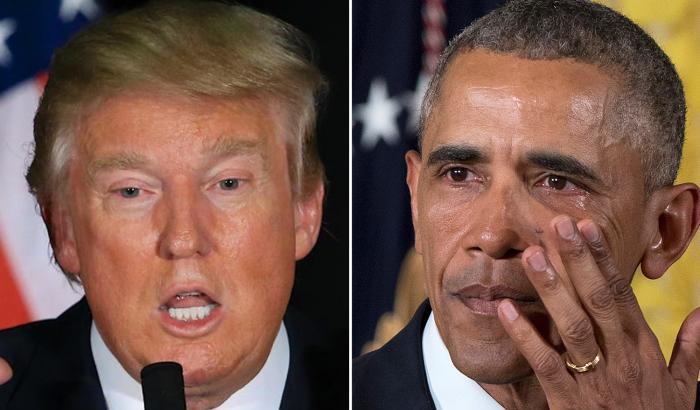 Trump e Obama