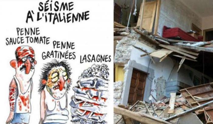 Satira sui morti: il comune di Amatrice querela Charlie Hebdo