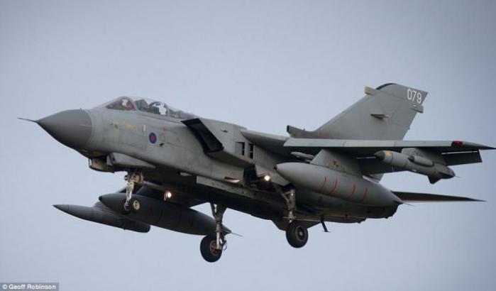 Aerei britannici hanno preso parte al raid contro i soldati di Assad in Siria