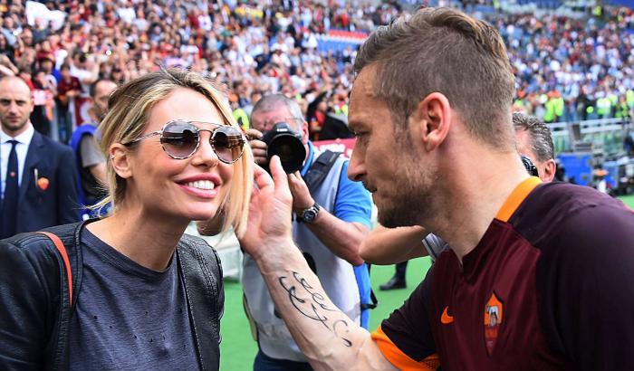 Francesco Totti e ilary Blasi