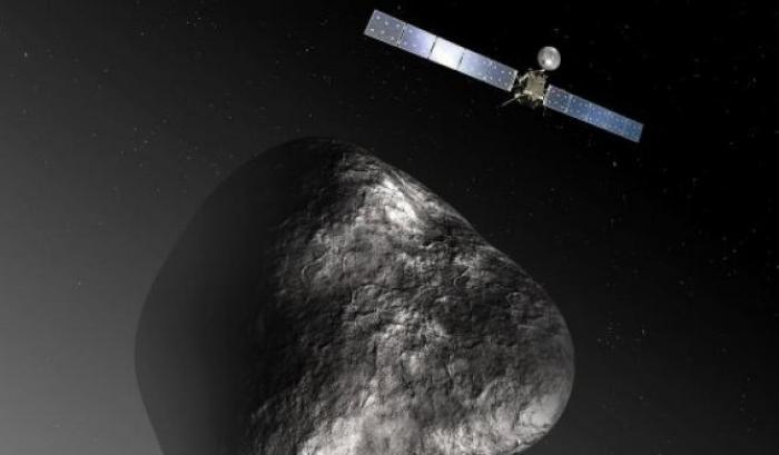 Nel cuore della cometa: l'atterraggio della sonda Rosetta fra i crateri