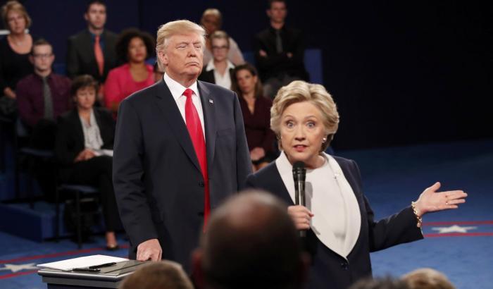 Trump attacca a testa bassa, ma Hillary vince il secondo duello