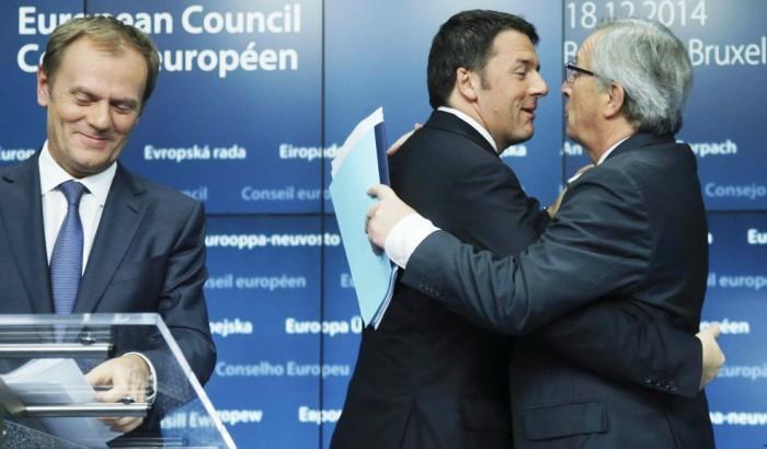 Renzi e Juncker