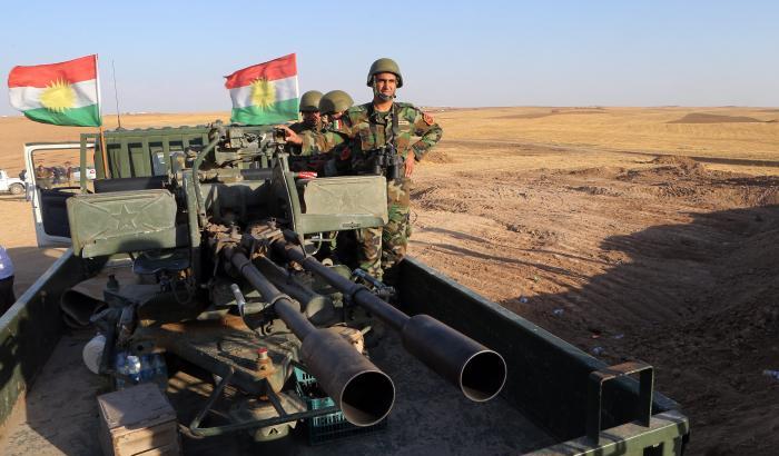 I combattenti a Erbil