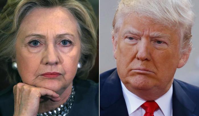033681-hillary-clinton-e-donald-trump Hillary Clinton e Donald Trump