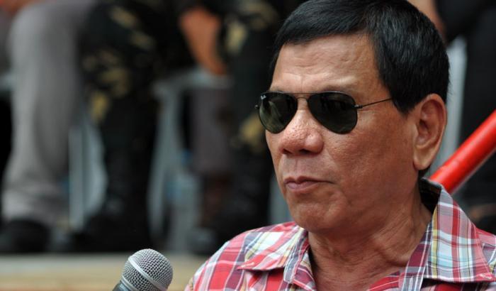 0336DB-il-presidente-delle-filippine-rodrigo-duterte Il presidente delle Filippine Rodrigo Duterte
