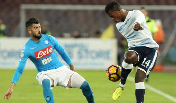 Hamsik-Keita botta e risposta: Napoli-Lazio finisce 1-1