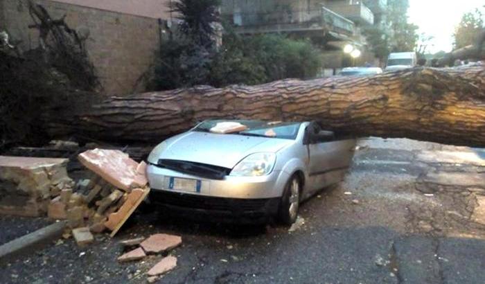 I danni del maltempo che si è abbattuto sul Centro Italia