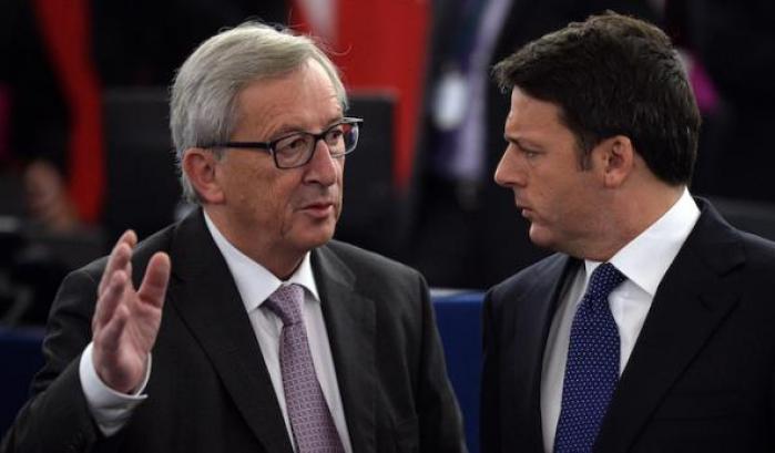 Renzi e Juncker