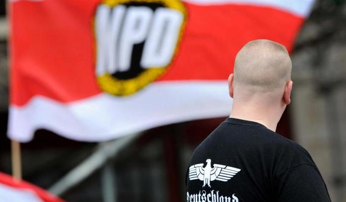 Un neo-nazista in Germania