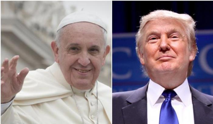 Papa Francesco e Donald Trump