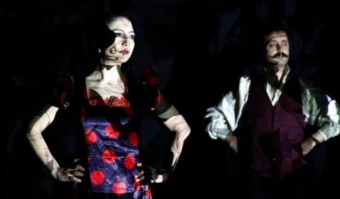 Attori del teatro Seyr-i Mesel