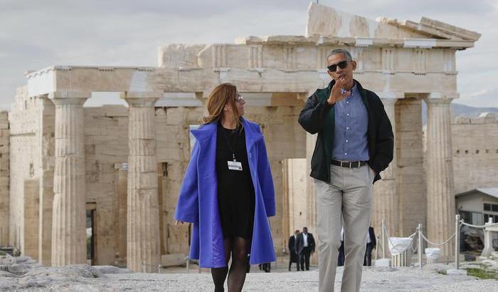 Atene, Obama: siamo grati alla Grecia, qui è nata la democrazia
