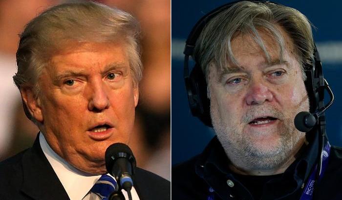 Trump e Bannon