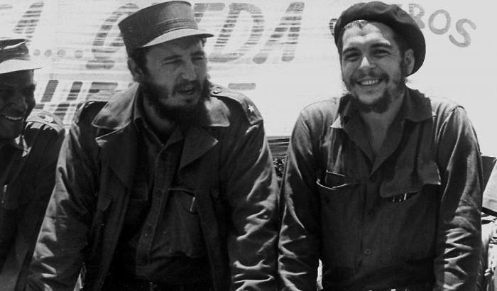 Fidel Castro con Che Guevara