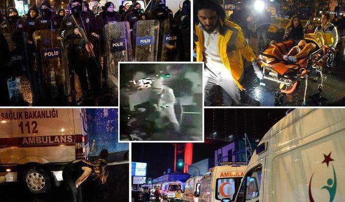 Capodanno di terrore a Istanbul, strage in discoteca: 39 morti