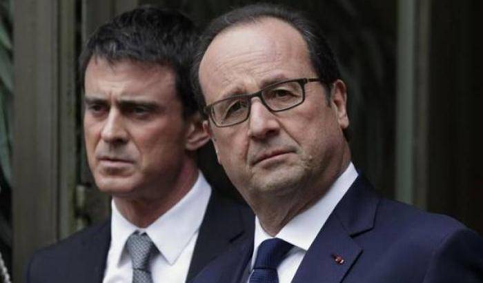 Lite in casa socialista: Hollande e Valls non si parlano più