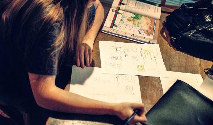 Studentessa -immagine di repertorio