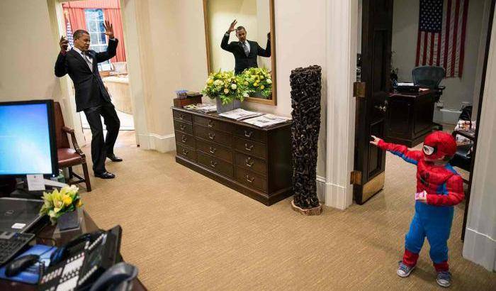 Obama nell'ottobre del 2012