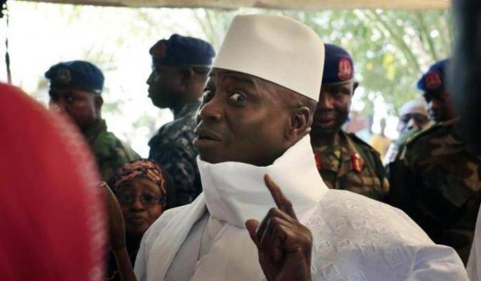 Il presidente del Gambia Yahya Jammeh