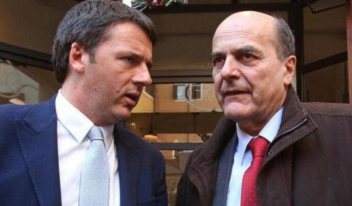 Renzi, Bersani