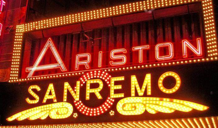 Il Teatro Ariston di Sanremo